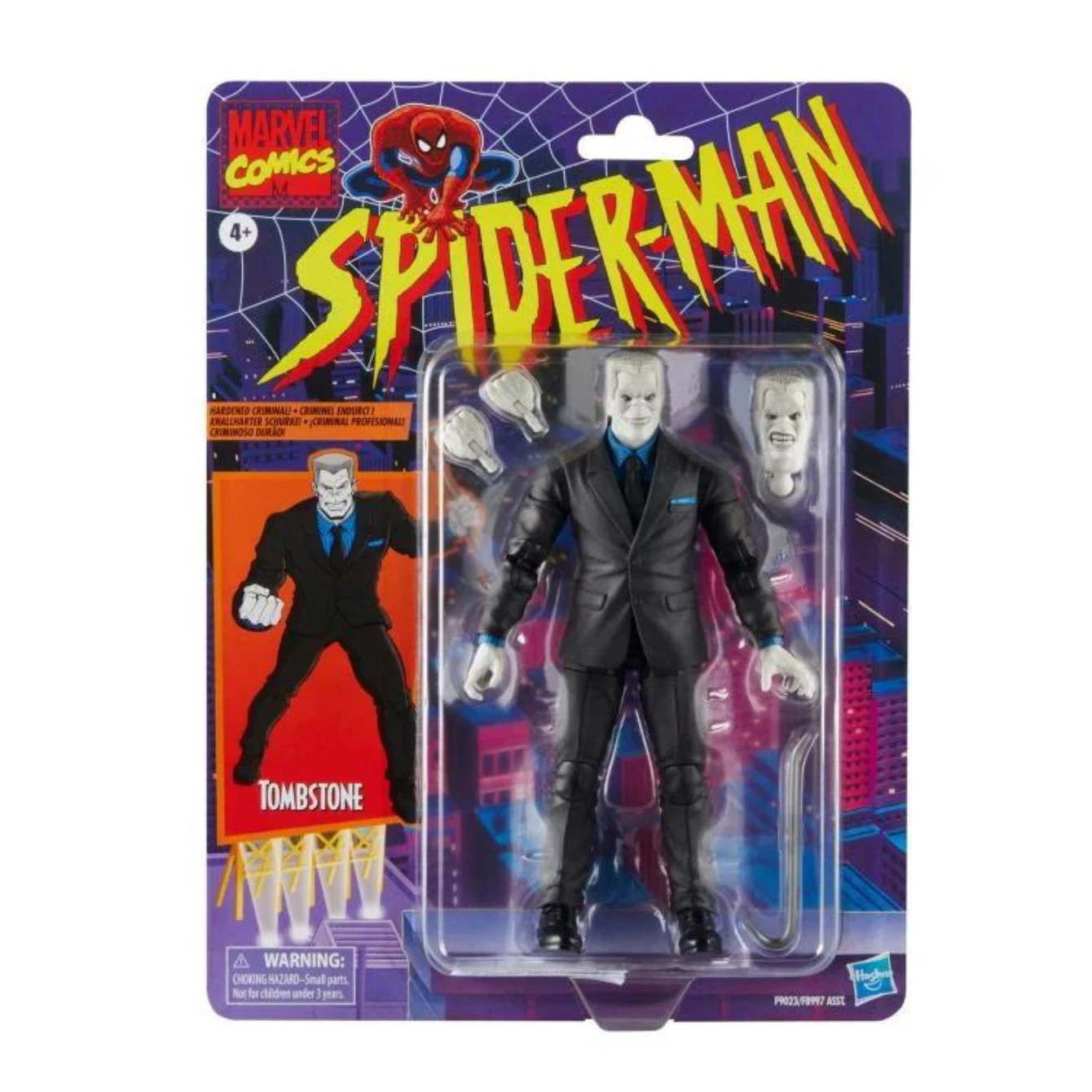 Spider-Man Marvel Legends Retro Collection Tombstone 1 Spider-Man Marvel Legends Retro Collection Tombstone
