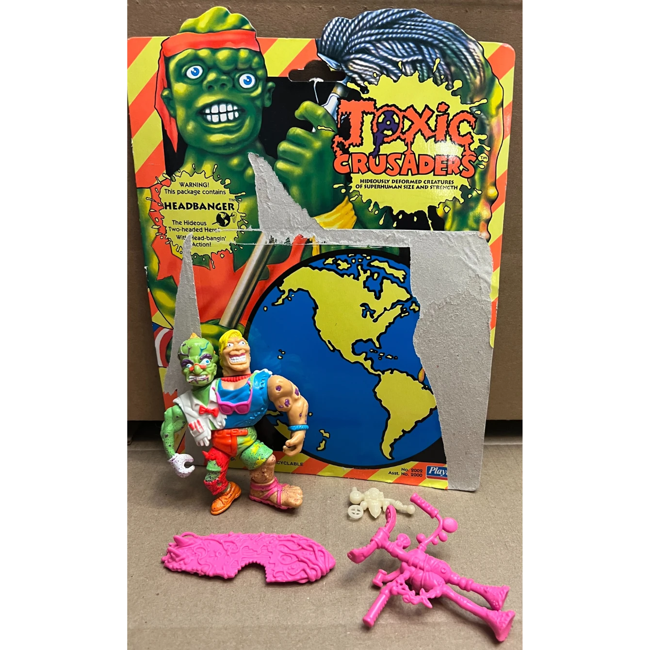 Toxic Crusaders Headbanger Vintage 1 Toxic Crusaders Headbanger Vintage