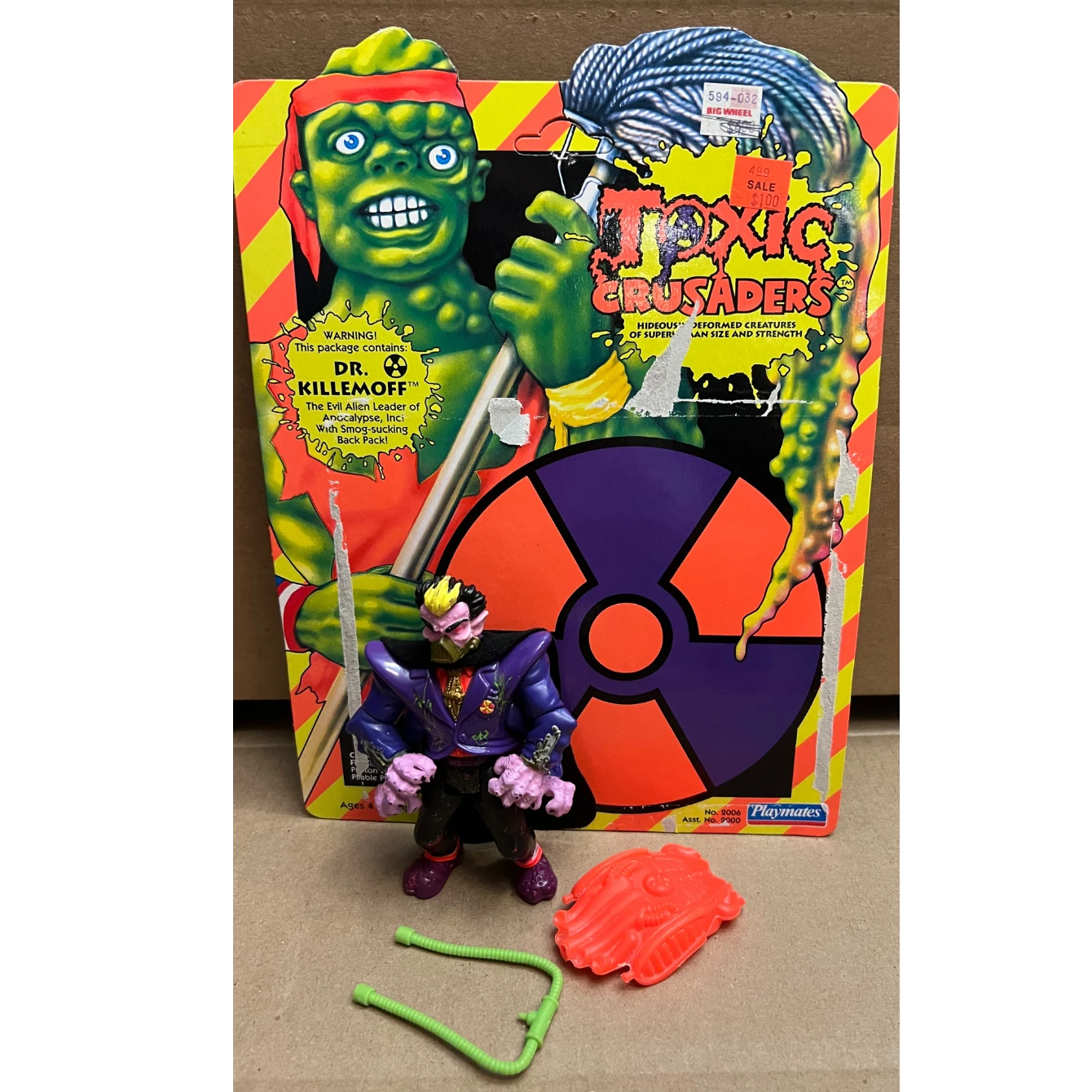 Toxic Crusaders Dr. Killemoff Figure 1 Toxic Crusaders Dr. Killemoff Figure