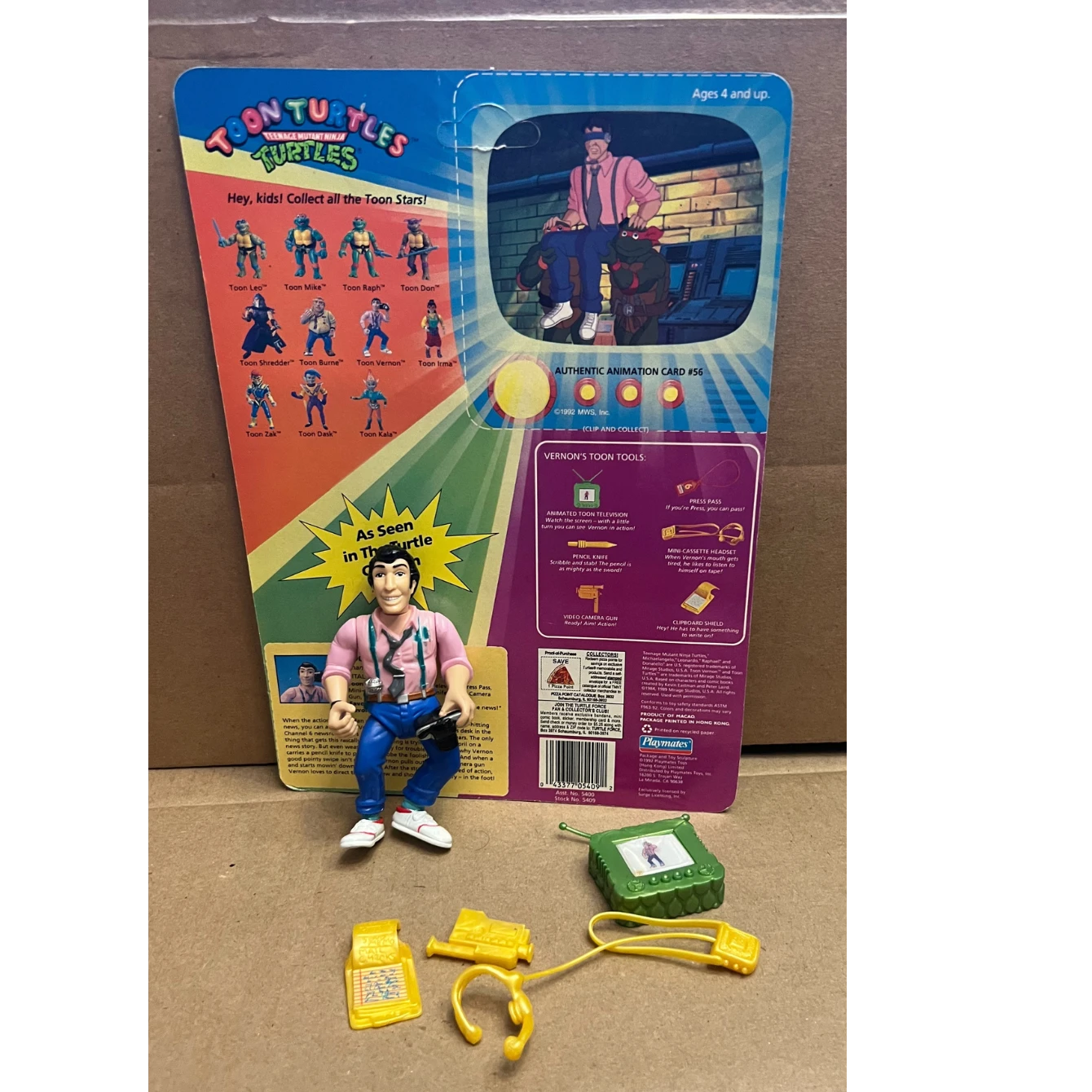 Teenage Mutant Ninja Turtle Toon Vernon 1 Teenage Mutant Ninja Turtle Toon Vernon