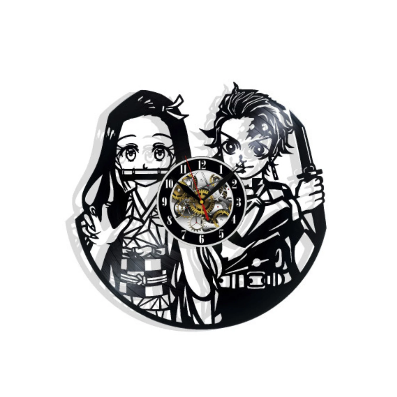 Demon Slayer Nezuko Wall Clock 1 Demon Slayer Nezuko Wall Clock