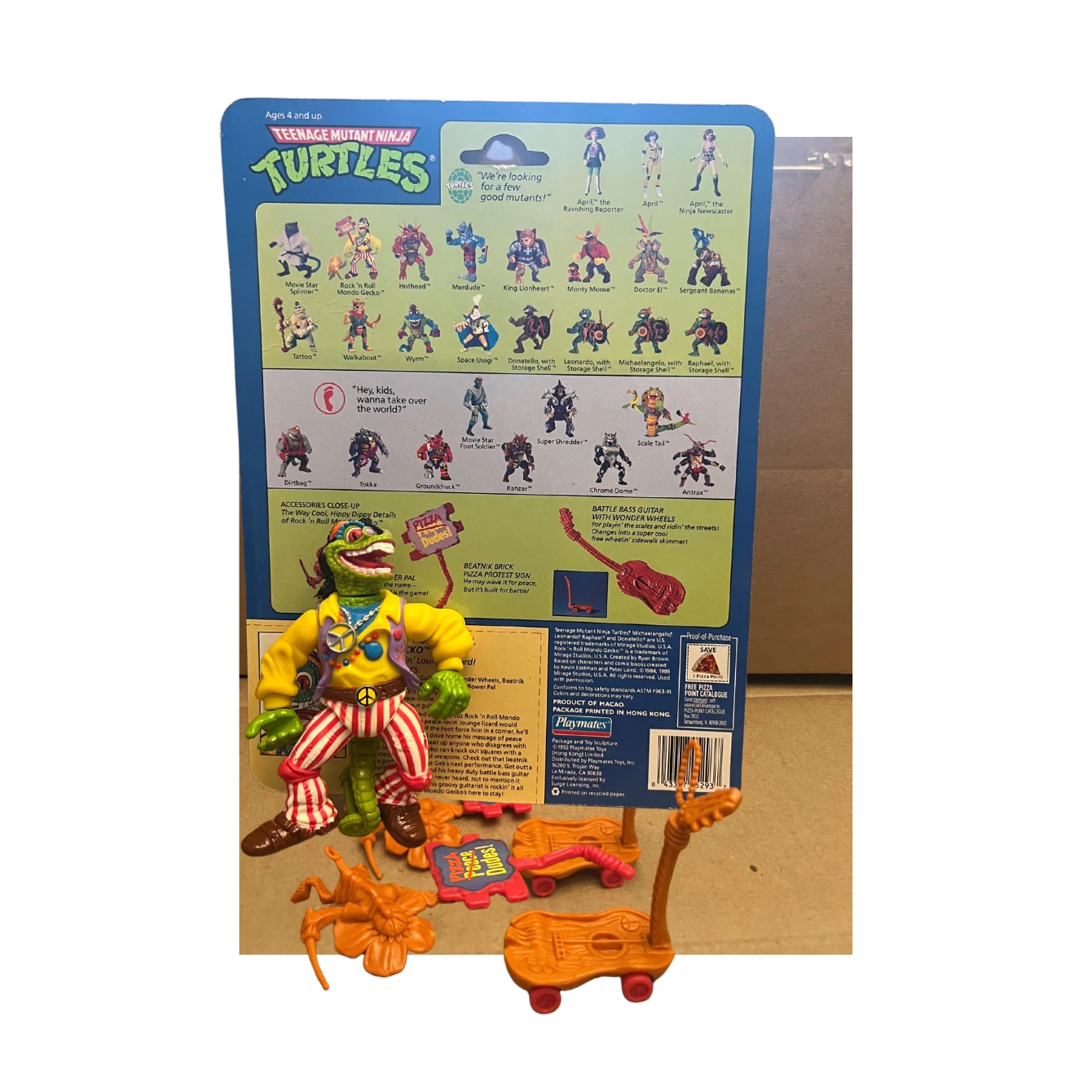 Teenage Mutant Ninja Turtle Mondo Gecko Rock N Roll 1 Teenage Mutant Ninja Turtle Mondo Gecko Rock N Roll