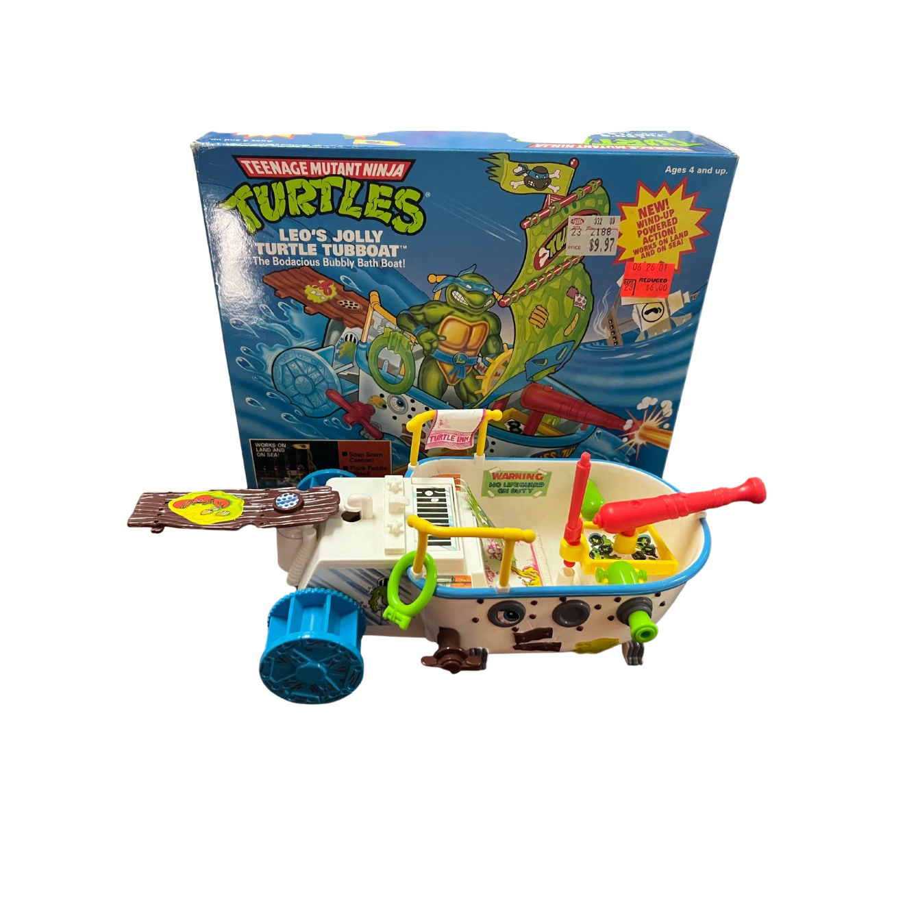TMNT Leo's Jolly Turtle Tubboat 1 TMNT Leo's Jolly Turtle Tubboat