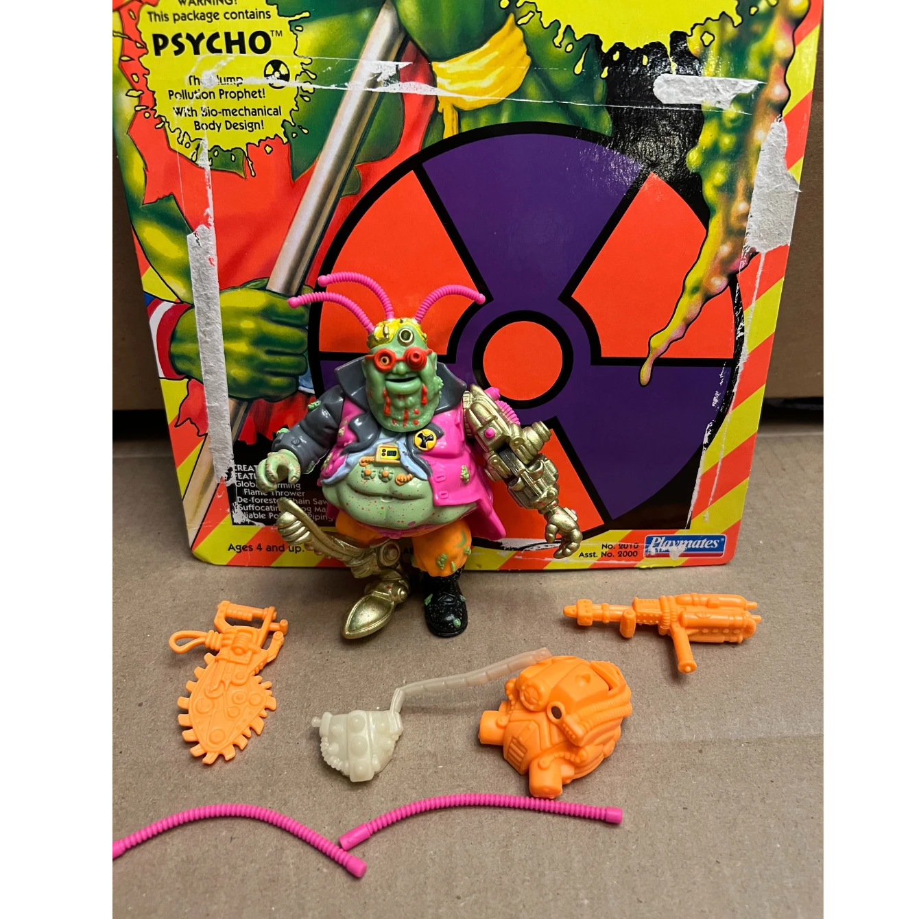 Toxic Crusaders Psycho Complete Figure 1 Toxic Crusaders Psycho Complete Figure