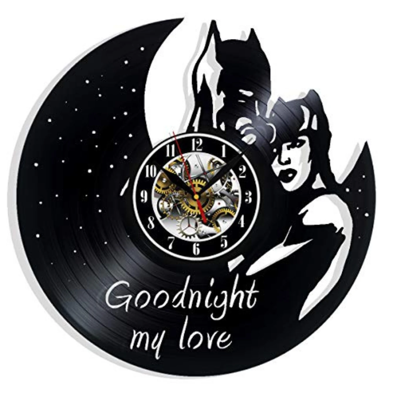 Batman (Goodnight My Love) Wall Clock 1 Batman (Goodnight My Love) Wall Clock