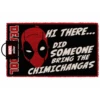 Marvel Deadpool Chimichangas Door Mat