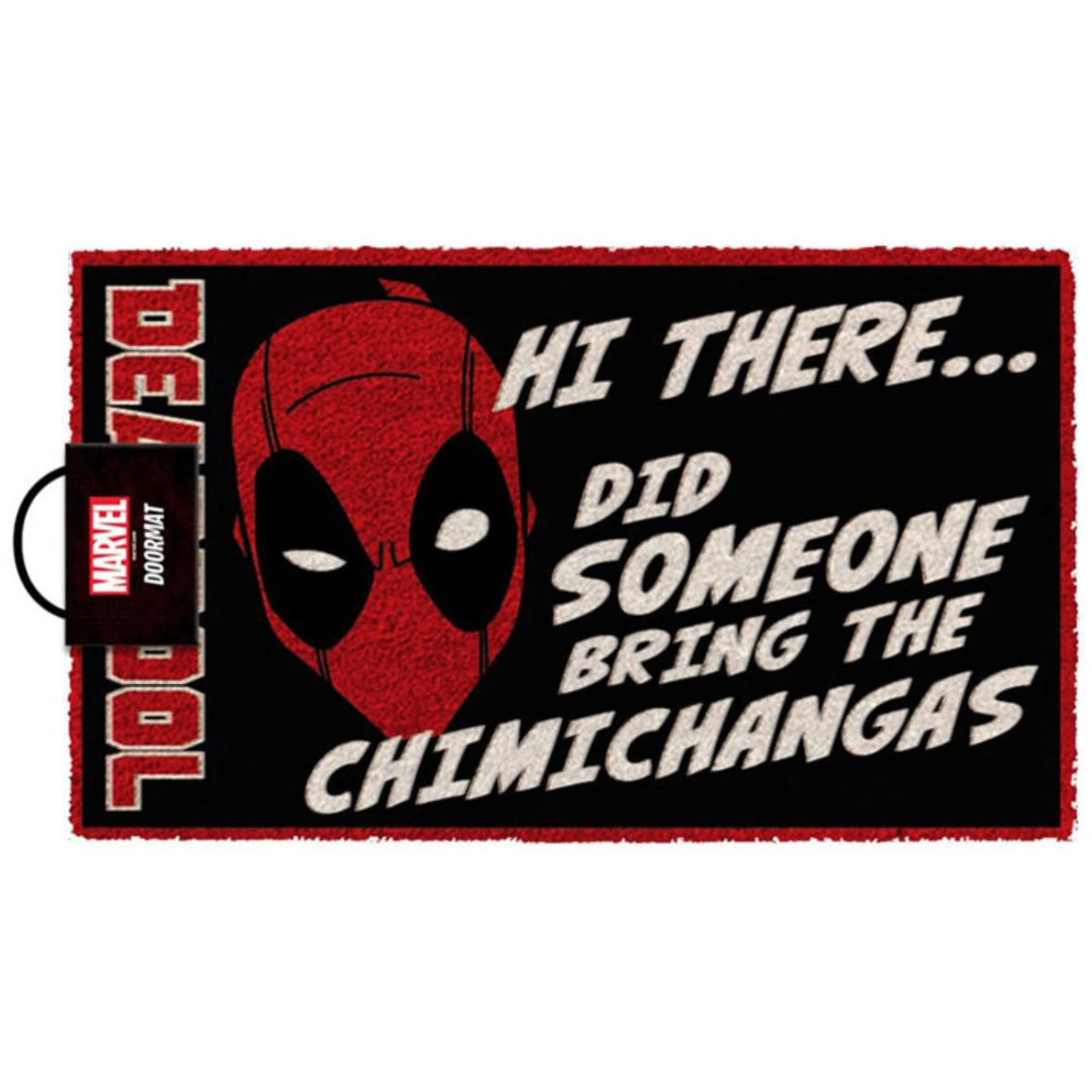 Marvel Deadpool Chimichangas Door Mat 1 Marvel Deadpool Chimichangas Door Mat