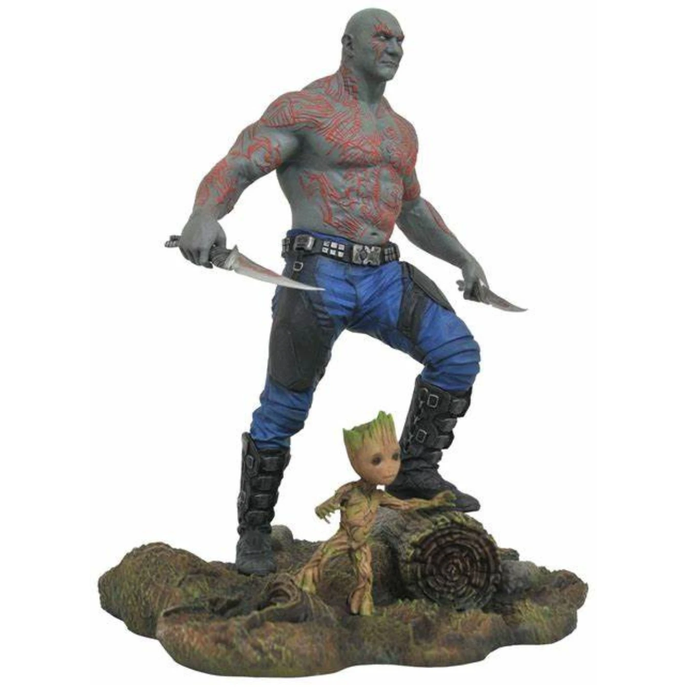 Marvel Gallery Guardians Of The Galaxy Vol. 2 Drax And Baby Groot Statue 1 Marvel Gallery Guardians Of The Galaxy Vol. 2 Drax And Baby Groot Statue