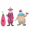 NECA Killer Klowns From Outer Space 6” Scale Action Figures – Toony Terrors Slim And Chubby 2 Pack