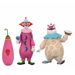 NECA Killer Klowns From Outer Space 6” Scale Action Figures – Toony Terrors Slim And Chubby 2 Pack