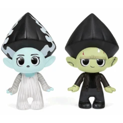 NECA Universal Monsters Trollify Mash Up Frankenstein And Bride Of Frankenstein 5" Vinyl Figure Two-Pack
