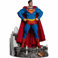 SUPERMAN UNLEASHED DELUXE 1:10 Scale Statue By Iron Studios