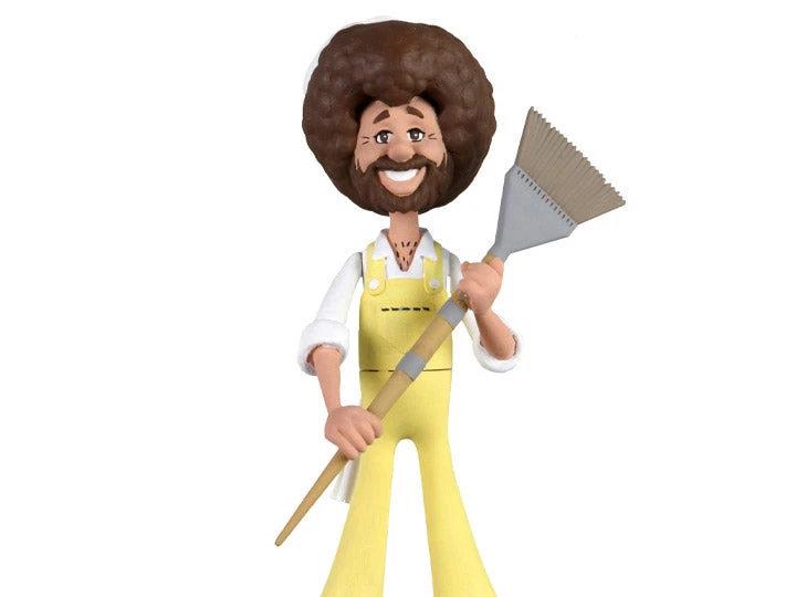 NECA The Joy Of Painting Toony Classics Bob Ross In Overalls 2 NECA The Joy Of Painting Toony Classics Bob Ross In Overalls - Image 2