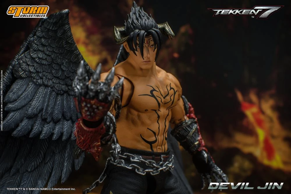 Tekken 7 Devil Jin 1/12 Scale Figure 19 Tekken 7 Devil Jin 1/12 Scale Figure - Image 19