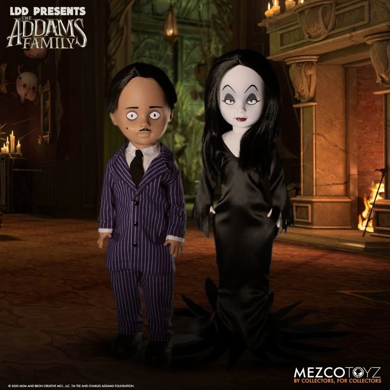 The Addams Family: Gomez & Morticia Living Dead Doll 2 The Addams Family: Gomez & Morticia Living Dead Doll - Image 2