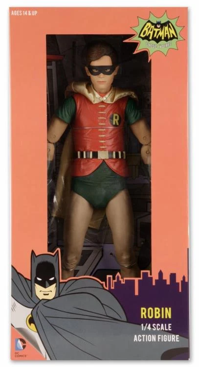 NECA Batman Classic TV Series Robin (Adam West) 1/4 Scale Figure 5 NECA Batman Classic TV Series Robin (Adam West) 1/4 Scale Figure - Image 5