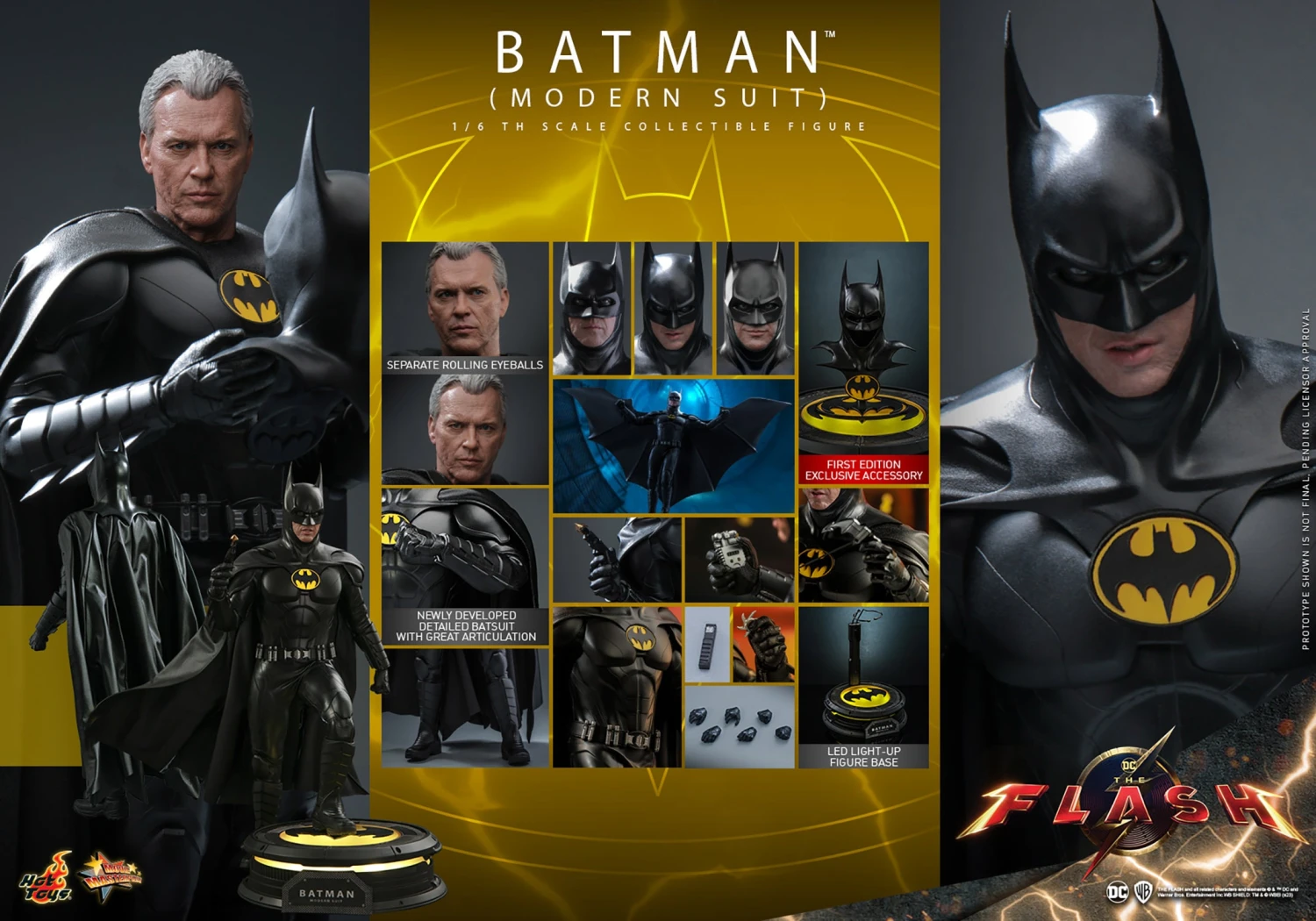 PRE-ORDER Batman (Modern Suit) Sixth Scale Figure 7 PRE-ORDER Batman (Modern Suit) Sixth Scale Figure - Image 7