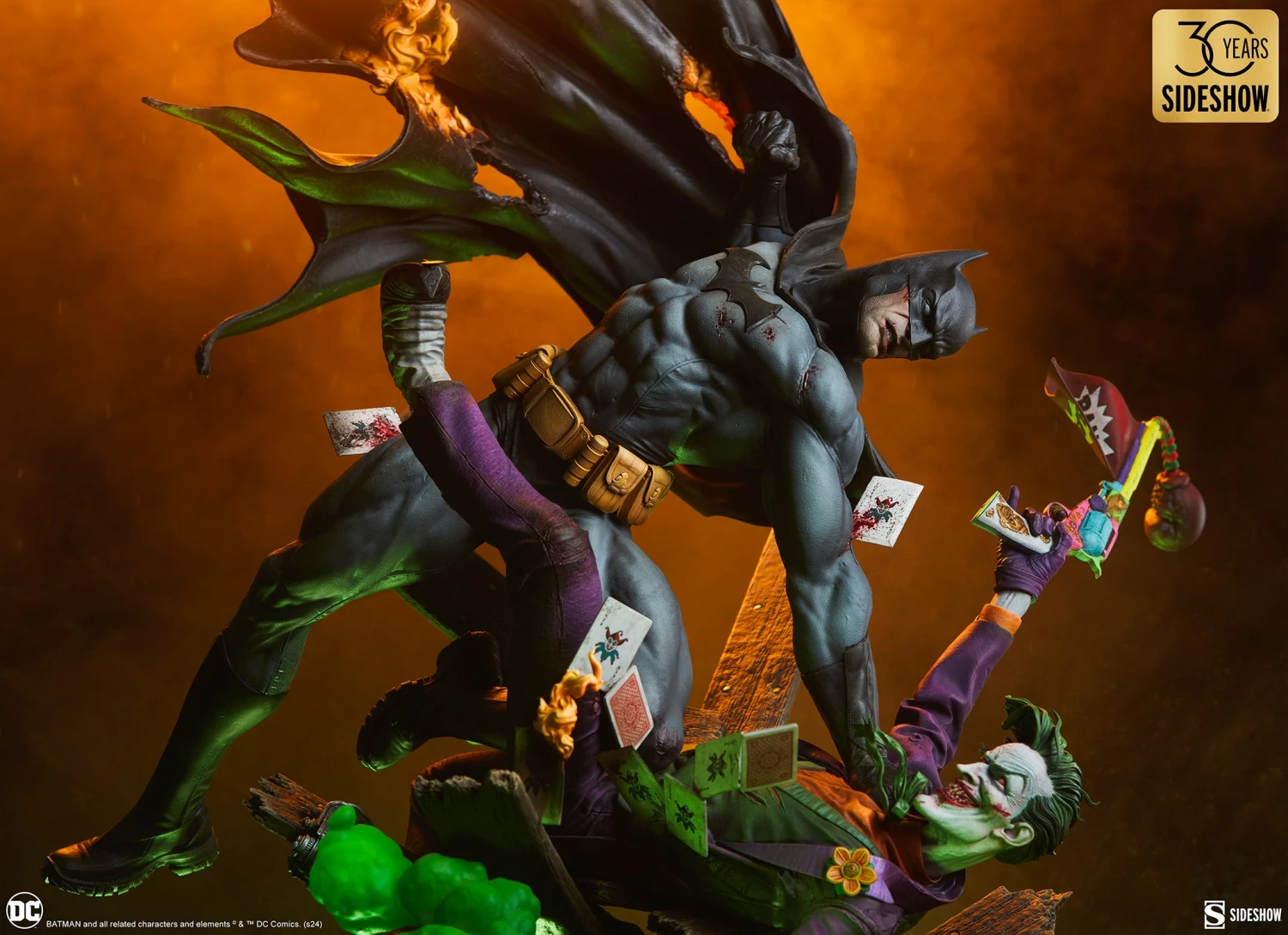 PRE-ORDER Batman Vs The Joker: Eternal Enemies Premium Format™ Figure 4 PRE-ORDER Batman Vs The Joker: Eternal Enemies Premium Format™ Figure - Image 4