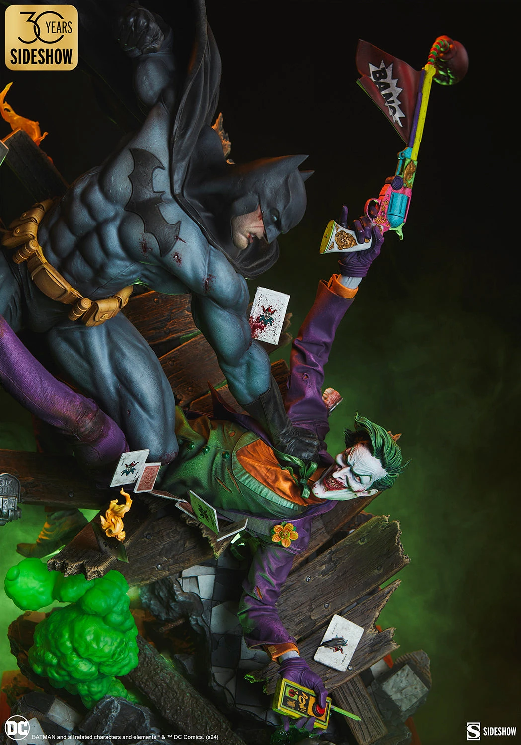 PRE-ORDER Batman Vs The Joker: Eternal Enemies Premium Format™ Figure 8 PRE-ORDER Batman Vs The Joker: Eternal Enemies Premium Format™ Figure - Image 8