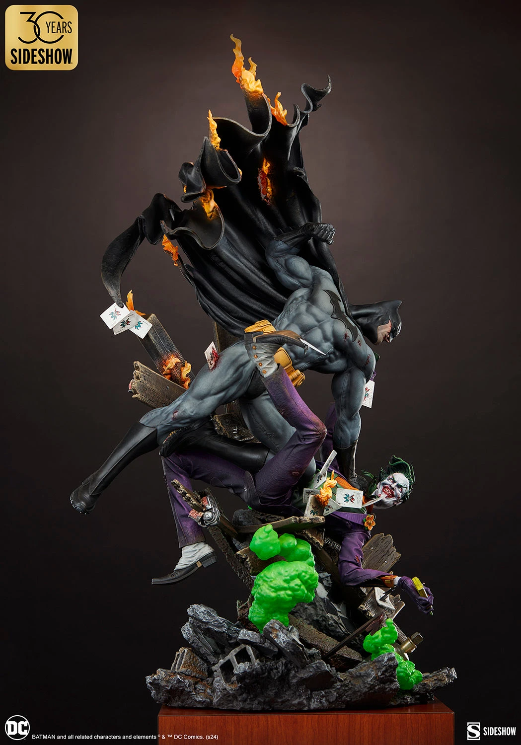 PRE-ORDER Batman Vs The Joker: Eternal Enemies Premium Format™ Figure 9 PRE-ORDER Batman Vs The Joker: Eternal Enemies Premium Format™ Figure - Image 9