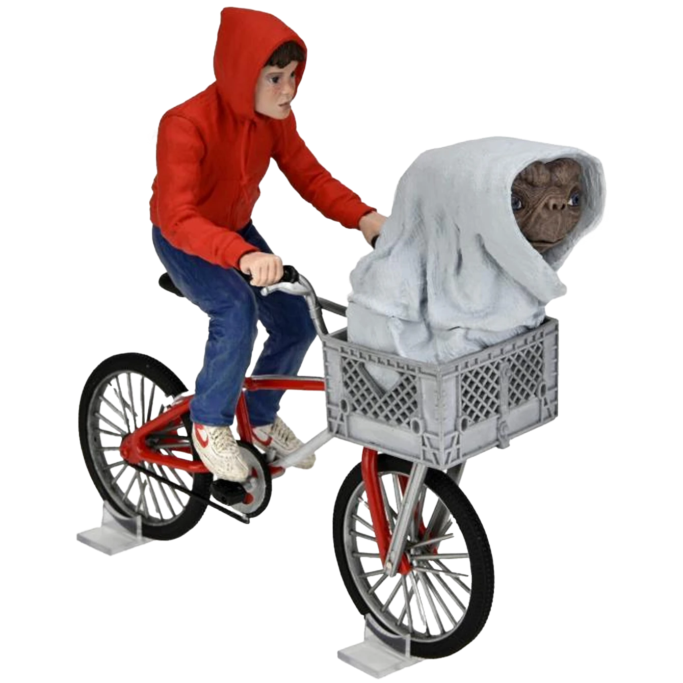 NECA E.T. 40th Anniversary Elliot & E.T. On Bicycle 7" Scale Figure 1 NECA E.T. 40th Anniversary Elliot & E.T. On Bicycle 7" Scale Figure