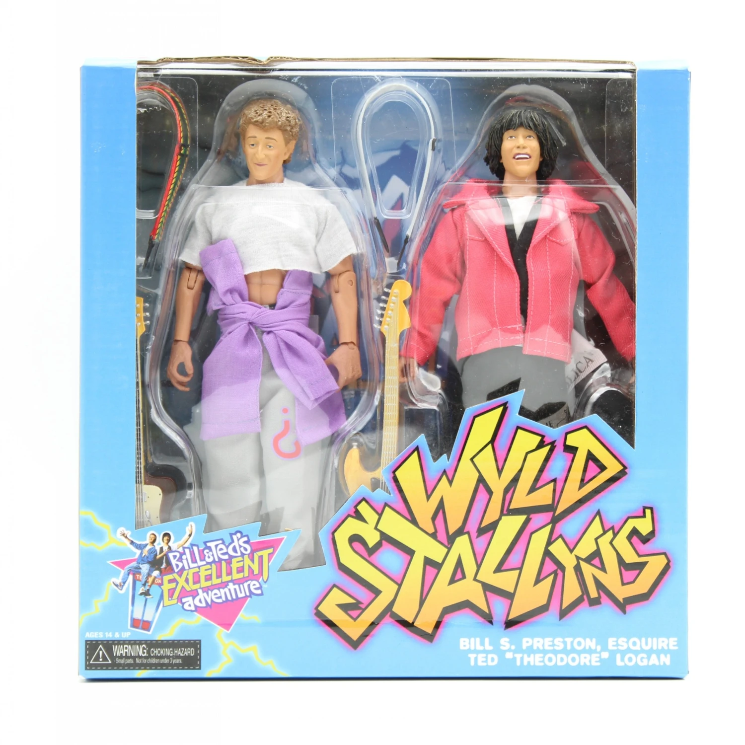 Bill & Ted's Excellent Adventure Bill & Ted Clothed Action Figures By Neca 2 Bill & Ted's Excellent Adventure Bill & Ted Clothed Action Figures By Neca - Image 2