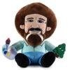 NECA The Joy Of Painting Phunny Bob Ross Plush 8"