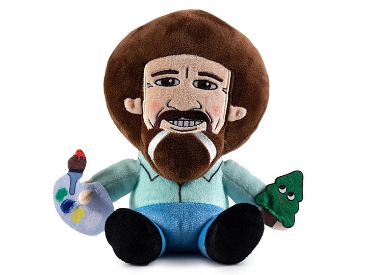 NECA The Joy Of Painting Phunny Bob Ross Plush 8" 1 NECA The Joy Of Painting Phunny Bob Ross Plush 8"