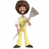 NECA The Joy Of Painting Toony Classics Bob Ross In Overalls