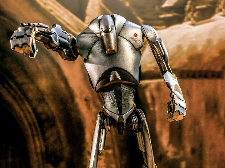 Star Wars: Attack Of The Clones MMS682 Super Battle Droid 1/6th Scale Collectible Figure 2 Star Wars: Attack Of The Clones MMS682 Super Battle Droid 1/6th Scale Collectible Figure - Image 2