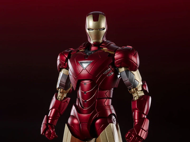 Bandai Marvel The Avengers S.H.Figuarts Iron Man Mark 6 (Battle Of New York Edition) 6" Scale Action Figure 2 Bandai Marvel The Avengers S.H.Figuarts Iron Man Mark 6 (Battle Of New York Edition) 6" Scale Action Figure - Image 2