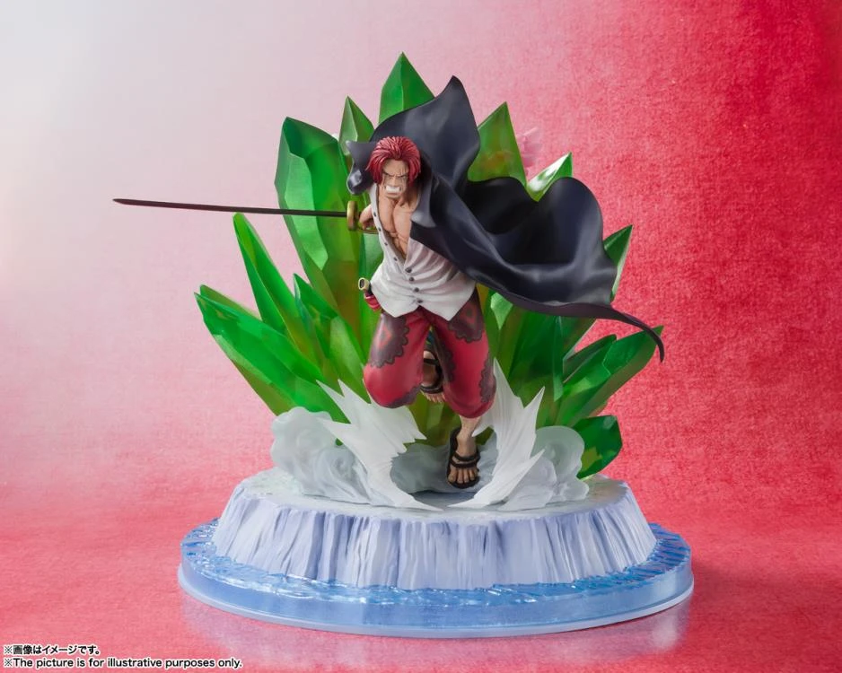 Bandai One Piece Film: Red FiguartsZERO Extra Battle Shanks & Uta 3 Bandai One Piece Film: Red FiguartsZERO Extra Battle Shanks & Uta - Image 3
