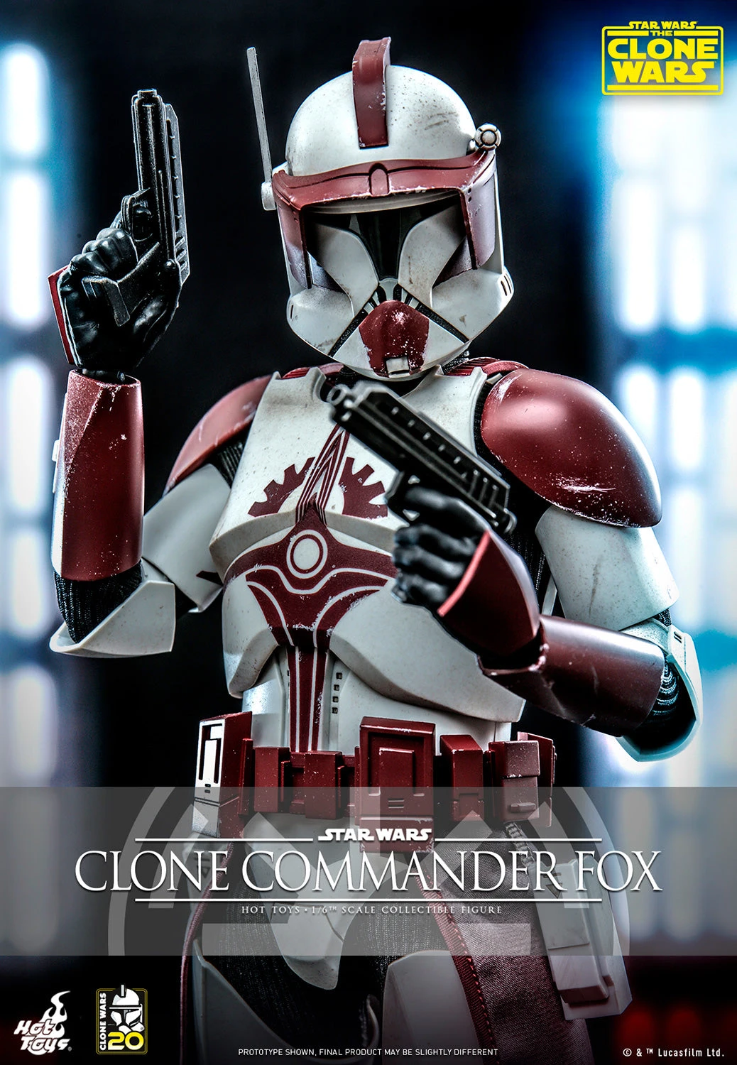 Clone Commander Fox™ Sixth Scale Figure 5 Clone Commander Fox™ Sixth Scale Figure - Image 5