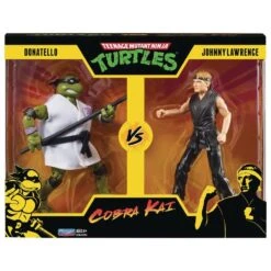 TMNT X Cobra Kai Donatello Vs. Johnny Lawrence Two-Pack 4 TMNT X Cobra Kai Donatello Vs. Johnny Lawrence Two-Pack -Model Figurine Toy Store co