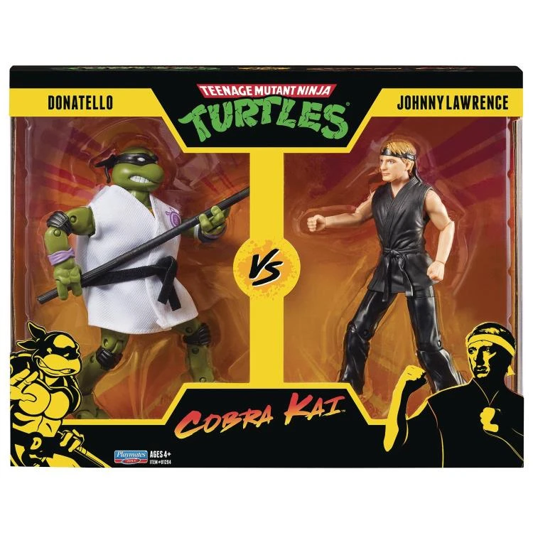 TMNT X Cobra Kai Donatello Vs. Johnny Lawrence Two-Pack 2 TMNT X Cobra Kai Donatello Vs. Johnny Lawrence Two-Pack - Image 2