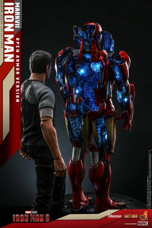PRE-ORDER Iron Man 3 DS004D51 Iron Man Mark VII (Open Armor Ver.) 1/6 Scale Collectible Diorama 9 PRE-ORDER Iron Man 3 DS004D51 Iron Man Mark VII (Open Armor Ver.) 1/6 Scale Collectible Diorama - Image 9