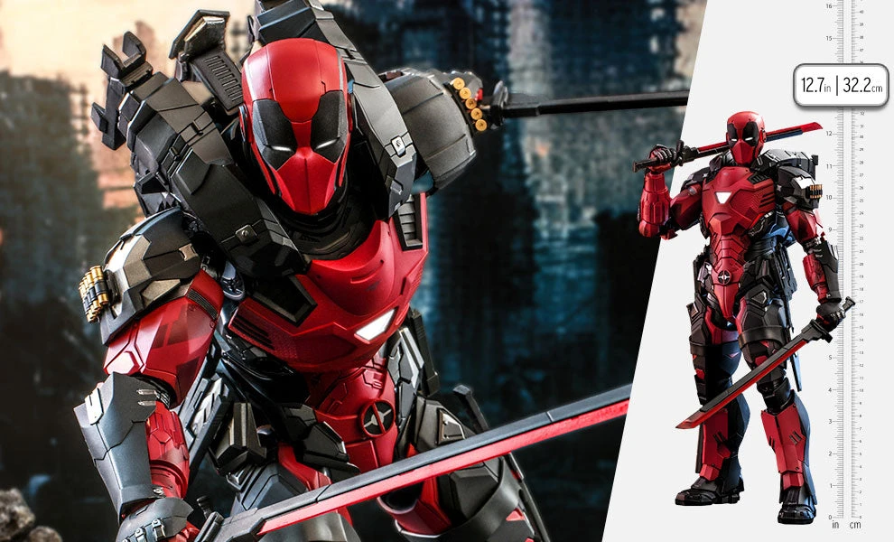 Armorized Deadpool Sixth Scale Figure 2 Armorized Deadpool Sixth Scale Figure - Image 2