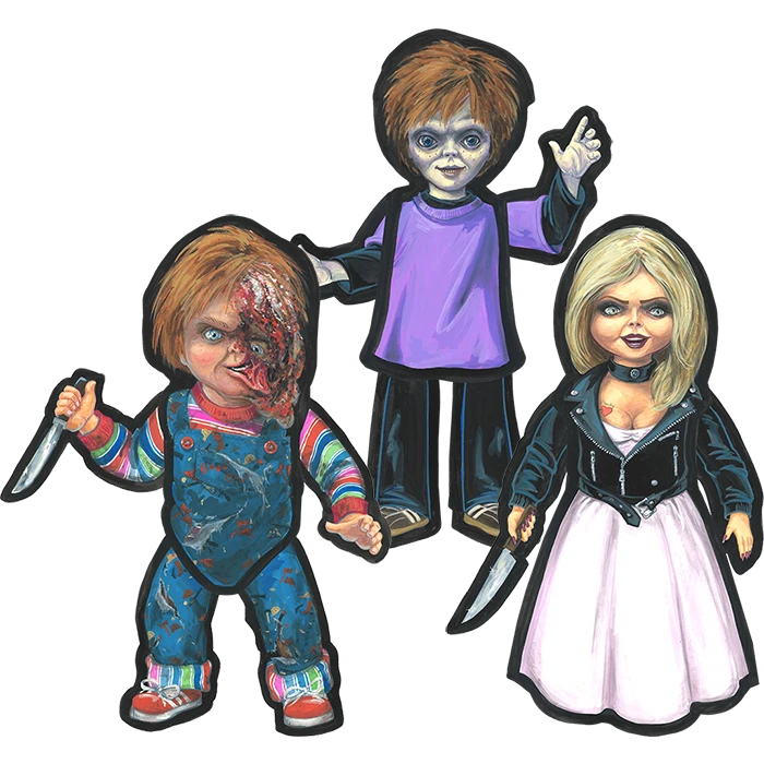 Chucky- Wall Decor Set 1 Chucky- Wall Decor Set
