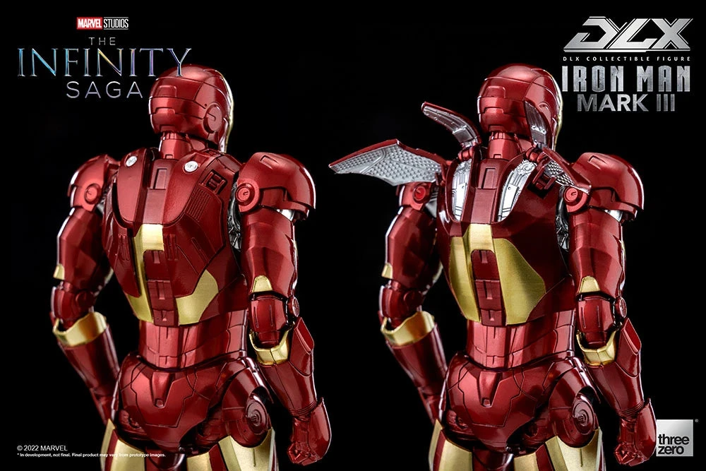 DLX IRON MAN MARK 3 Collectible Figure By Threezero 2 DLX IRON MAN MARK 3 Collectible Figure By Threezero - Image 2
