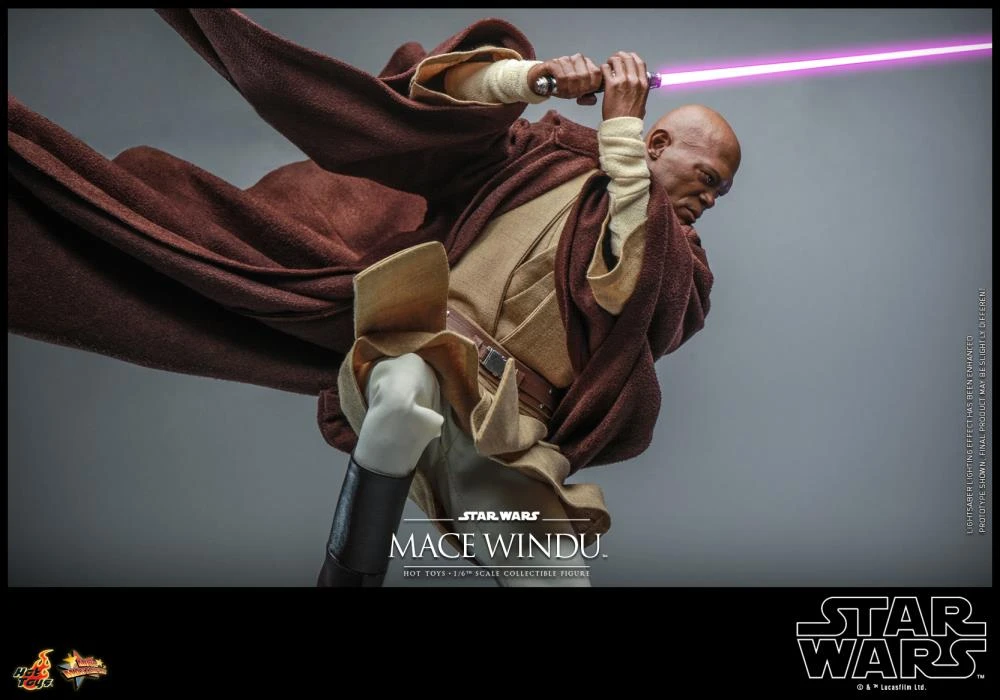 PRE-ORDER Star Wars: Attack Of The Clones Mace Windu 1/6th Scale Collectible Figure 17 PRE-ORDER Star Wars: Attack Of The Clones Mace Windu 1/6th Scale Collectible Figure - Image 17