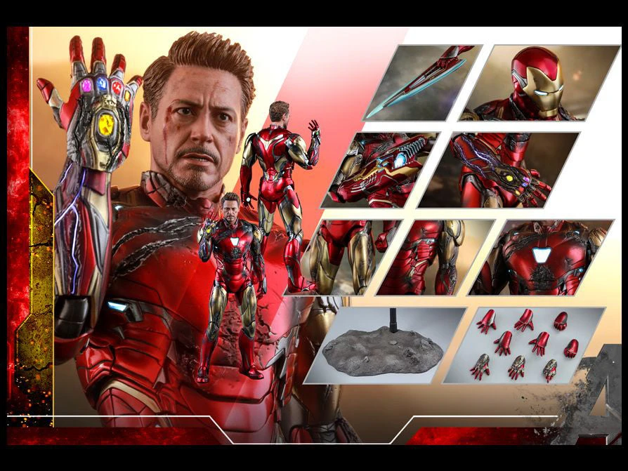 Avengers: Endgame MMS528D33 Iron Man Mark LXXXV (Battle Damaged Ver.) 1/6th Scale Collectible Figure 19 Avengers: Endgame MMS528D33 Iron Man Mark LXXXV (Battle Damaged Ver.) 1/6th Scale Collectible Figure - Image 19