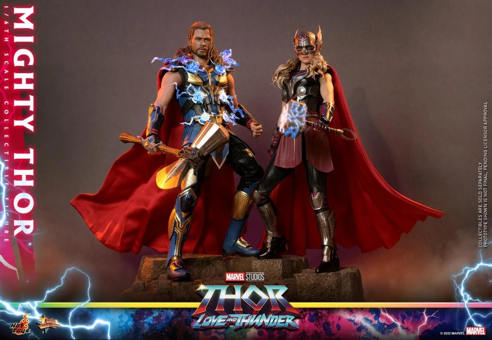 PRE-ORDER Thor: Love And Thunder MMS663 Mighty Thor 1/6th Scale Collectible Figure 10 PRE-ORDER Thor: Love And Thunder MMS663 Mighty Thor 1/6th Scale Collectible Figure - Image 10