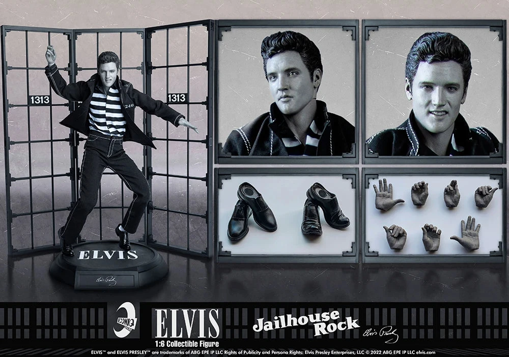 PRE-ORDER ELVIS PRESLEY (JAILHOUSE ROCK EDITION) Sixth Scale Figure By Iconiq Studios 2 PRE-ORDER ELVIS PRESLEY (JAILHOUSE ROCK EDITION) Sixth Scale Figure By Iconiq Studios - Image 2