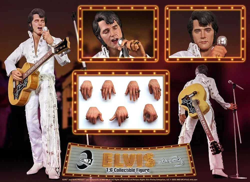 PRE-ORDER ELVIS PRESLEY (VEGAS EDITION) Sixth Scale Figure By Iconiq Studios 2 PRE-ORDER ELVIS PRESLEY (VEGAS EDITION) Sixth Scale Figure By Iconiq Studios - Image 2