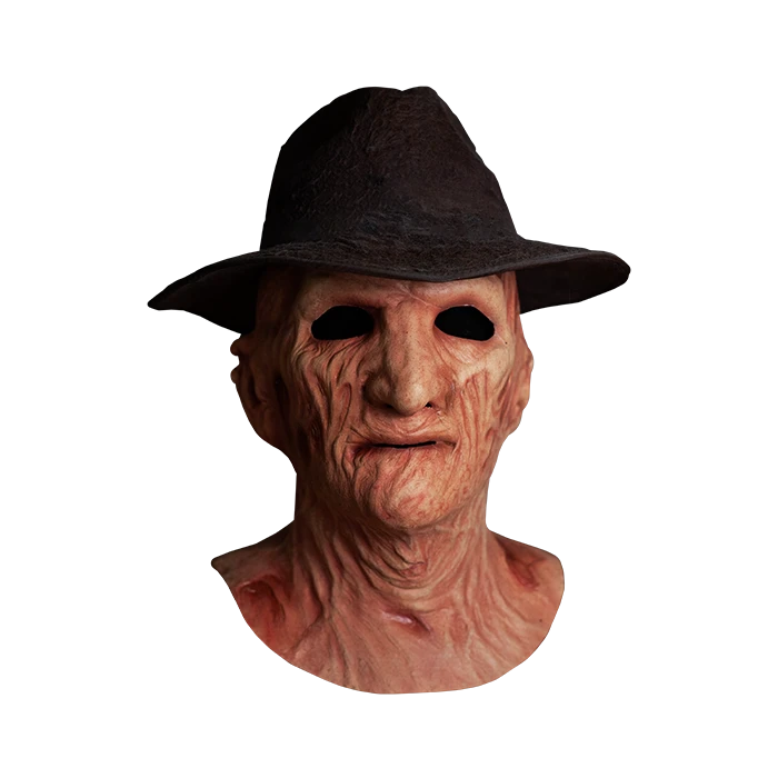 A Nightmare On Elm Street 2: Freddy’s Revenge- Deluxe Freddy Krueger Mask With Fedora Hat 1 A Nightmare On Elm Street 2: Freddy’s Revenge- Deluxe Freddy Krueger Mask With Fedora Hat