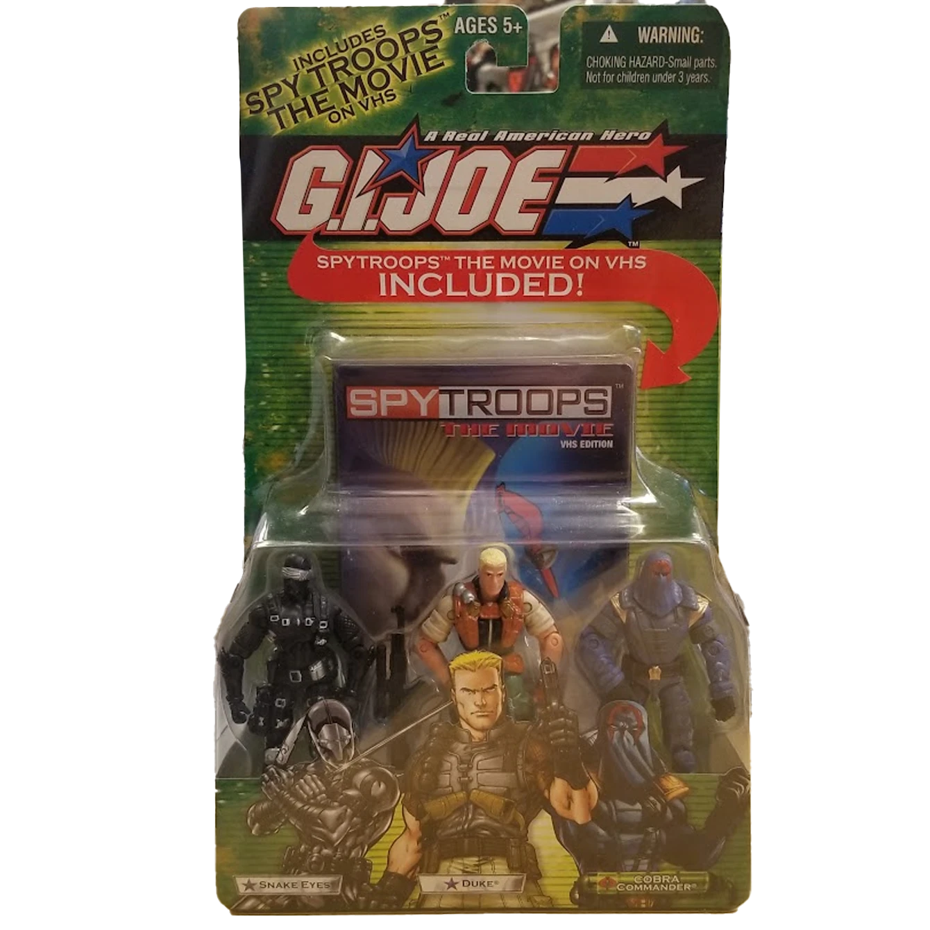 G.I. Joe Spytroops VHS Box Set 2003 1 G.I. Joe Spytroops VHS Box Set 2003