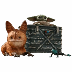 The Mandalorian TMS043 Grogu 1/6th Scale Collectible Figure Set