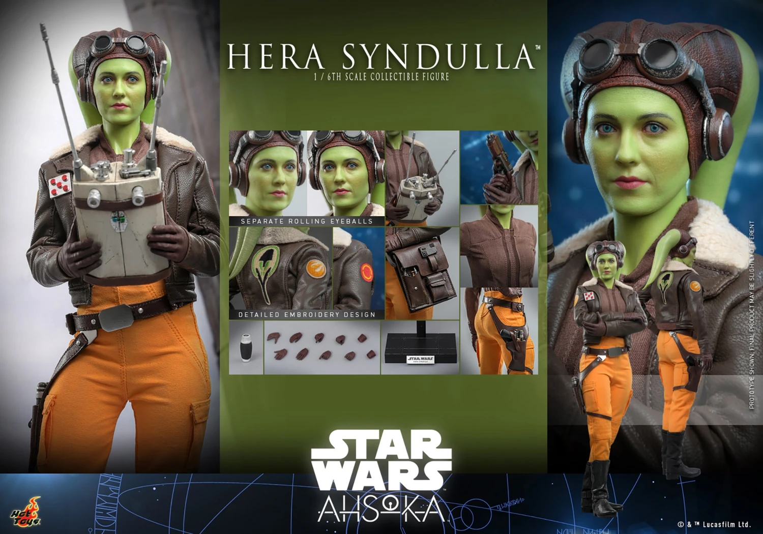 PRE-ORDER Hera Syndulla™ Sixth Scale Figure Hot Toys 2 PRE-ORDER Hera Syndulla™ Sixth Scale Figure Hot Toys - Image 2