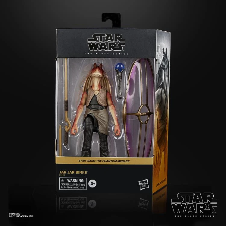 Star Wars: The Black Series 6" Deluxe Jar Jar Binks 2 Star Wars: The Black Series 6" Deluxe Jar Jar Binks - Image 2