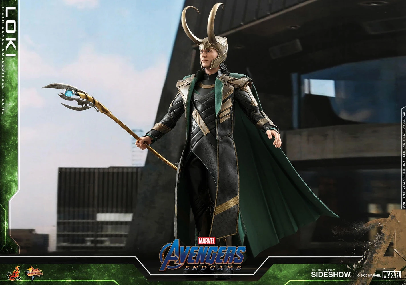 LOKI Sixth Scale Figure By Hot Toys Endgame 2 LOKI Sixth Scale Figure By Hot Toys Endgame - Image 2